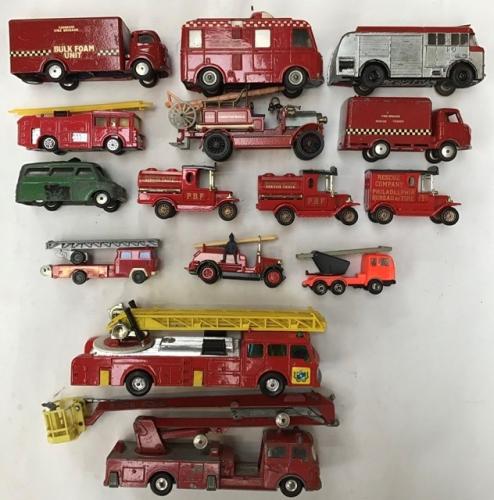 Corgi diecast sale fire engines