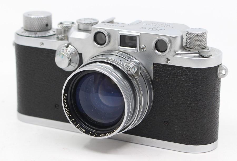 Leica: A cased Leica IIIc, Ernst Leitz Wetzlar, camera body, No. 430566 ...