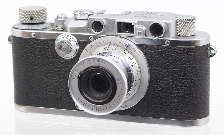 Leica: A Ernst Leitz Wetzlar D.R.P., Leica III camera body, 1934 