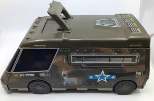 Micro Machines Military base van playset good