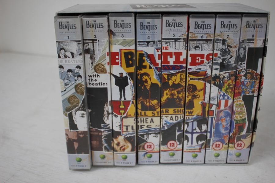 The Beatles Anthology Vhs Boxset Released 1995 Boxset In Good Overall Condition Contains All Vhs Tapes Price Estimate 30