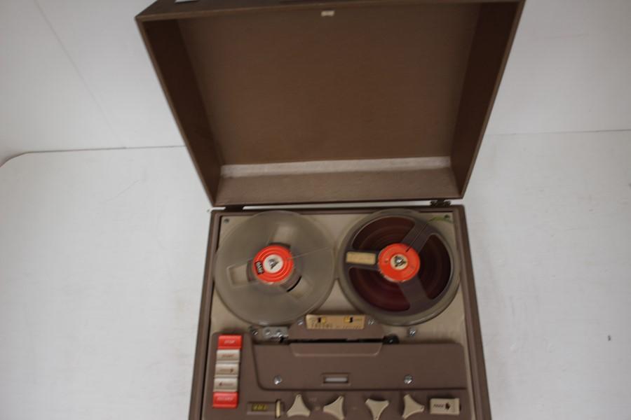 A Truvox Reel To Reel Tape Recorder, Circa 1950's Possible 1960's Will  Require Electrical Testing Due To Age , Good Overall Condition For Age With  General Scuffs And Scratches And Age Related