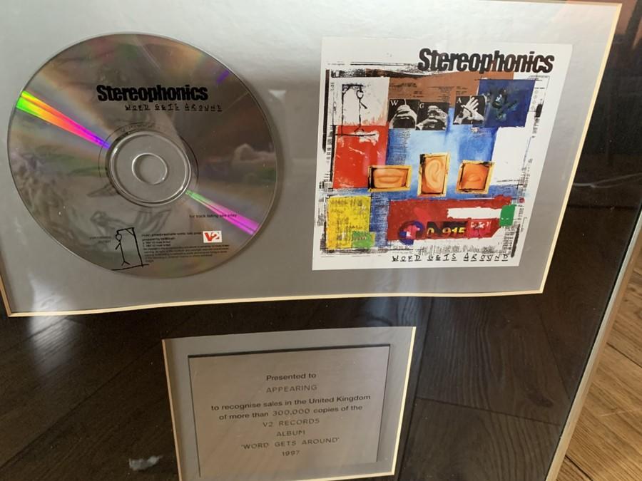STEREOPHONICS - WELSH INDIE ROCK BAND - ORIGINAL CD / RECORD SALES
