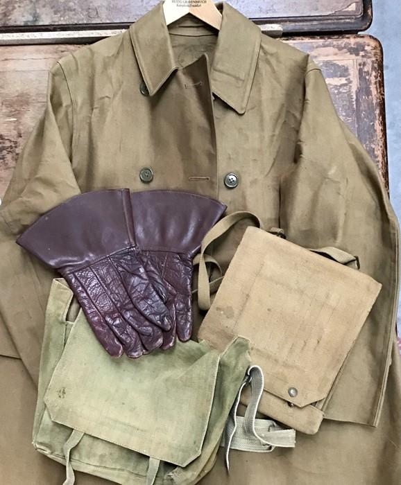 WW2 British Rubberised Dispatch Riders G.M & Co Over Coat