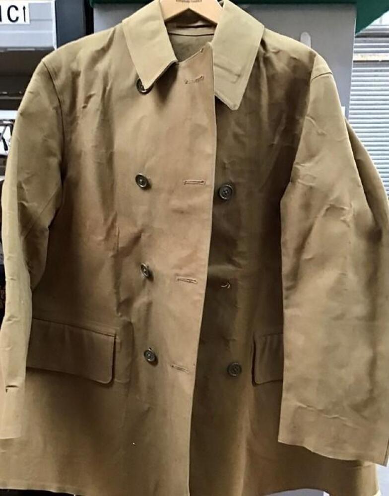 WW2 British Rubberised Dispatch Riders G.M & Co Over Coat Dated 1941 ...