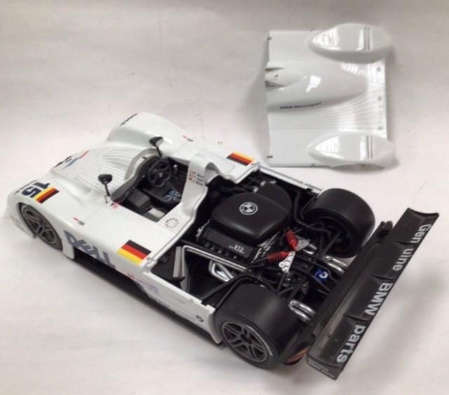 Kyosho: A boxed Kyosho BMW V12 LMR, diecast car series, 1:18 scale