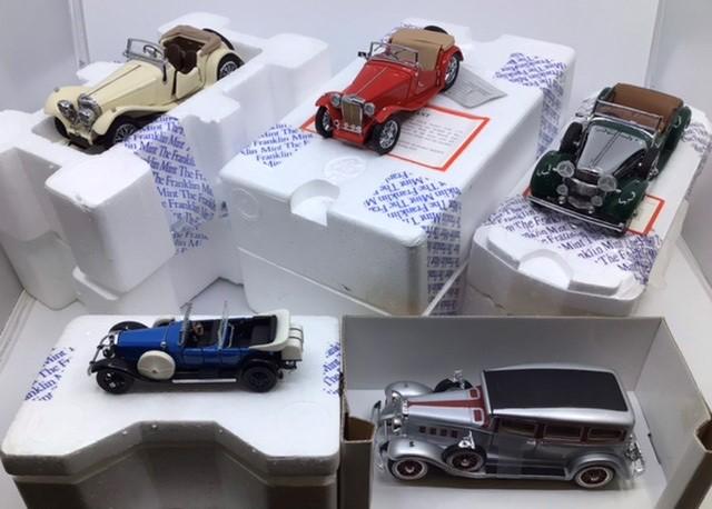 Franklin mint sale collectible cars