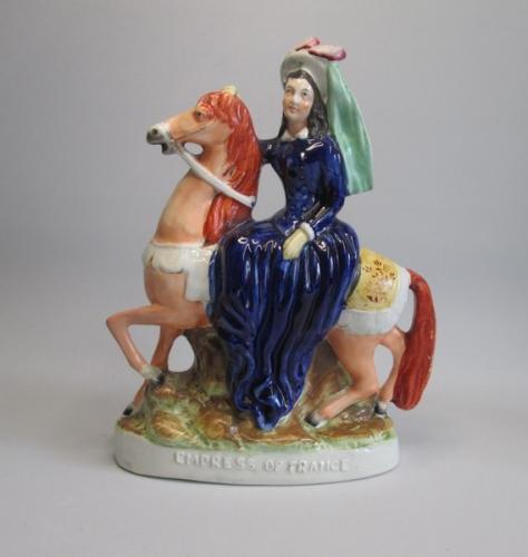 Empress (Eugenie) of France - Staffordshire Figures