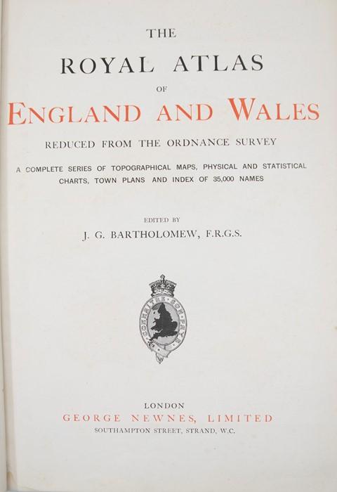 Bartholomew, J. G. The Royal Atlas of England and Wales, London, [c ...