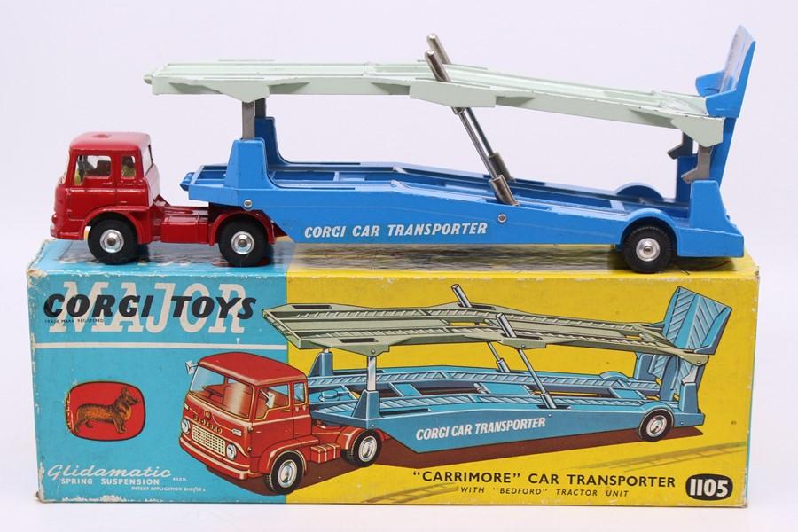 corgi bedford car transporter