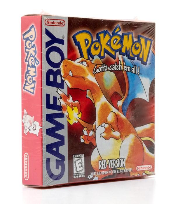 Exceptional-Condition English Pokémon Red Version On Auction