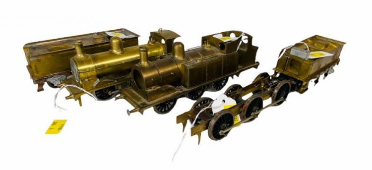 Selection of O Gauge 7mm Fine Scale Brass Locomotive Parts Incomplete unfinished