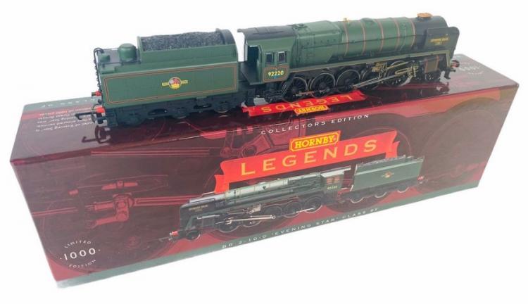 Hornby R3072M 'Legends' Evening Star BR Steam Locomotive Limited ...