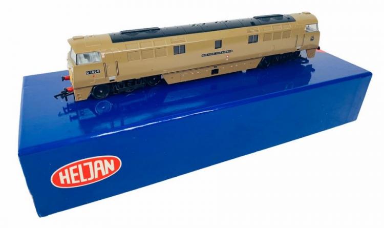 Heljan 5221 Oo Gauge Class 52 Western Enterprise Locomotive Boxed Complete With Small 