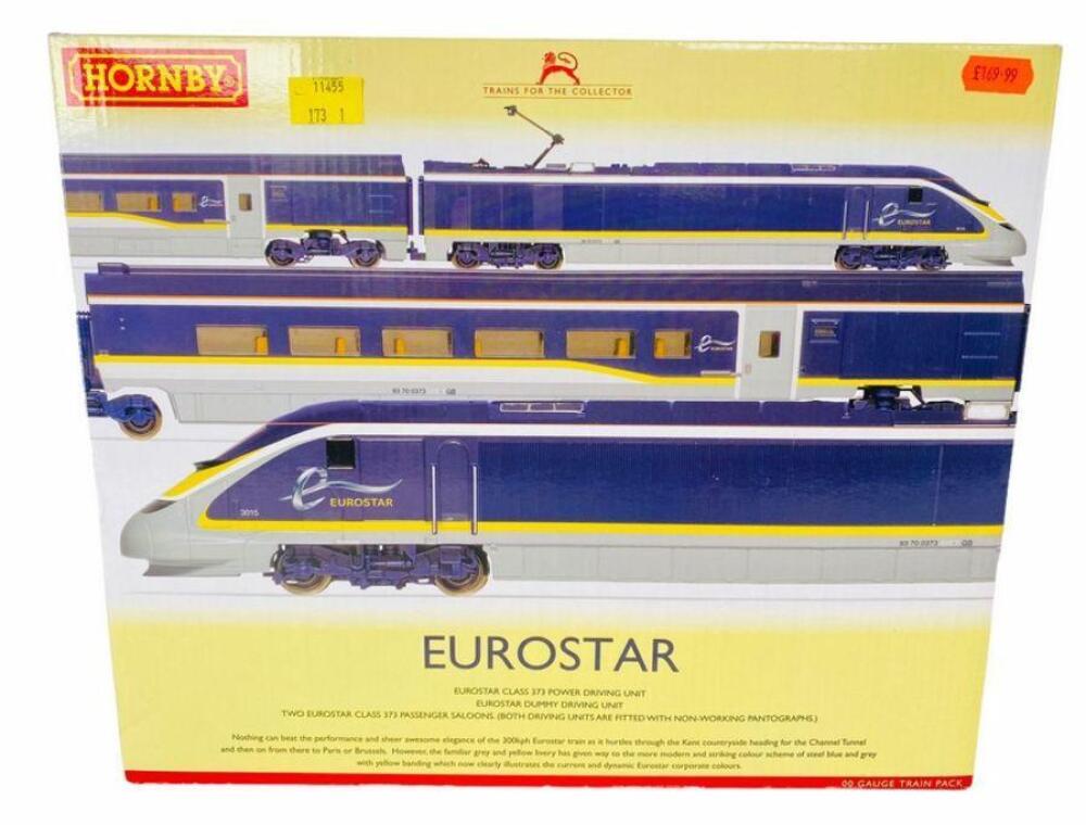 Hornby 'OO' Gauge R3215 'Eurostar' Train Pack - Boxed. With all