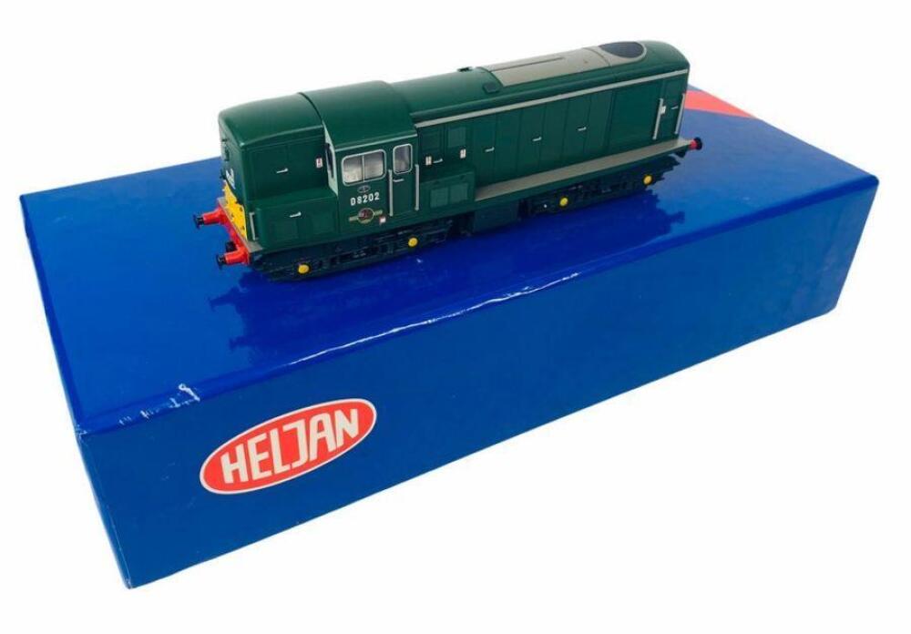 Heljan 'OO' Gauge D8202 Diesel Locomotive - Boxed - 15051 No: D8202 BR ...