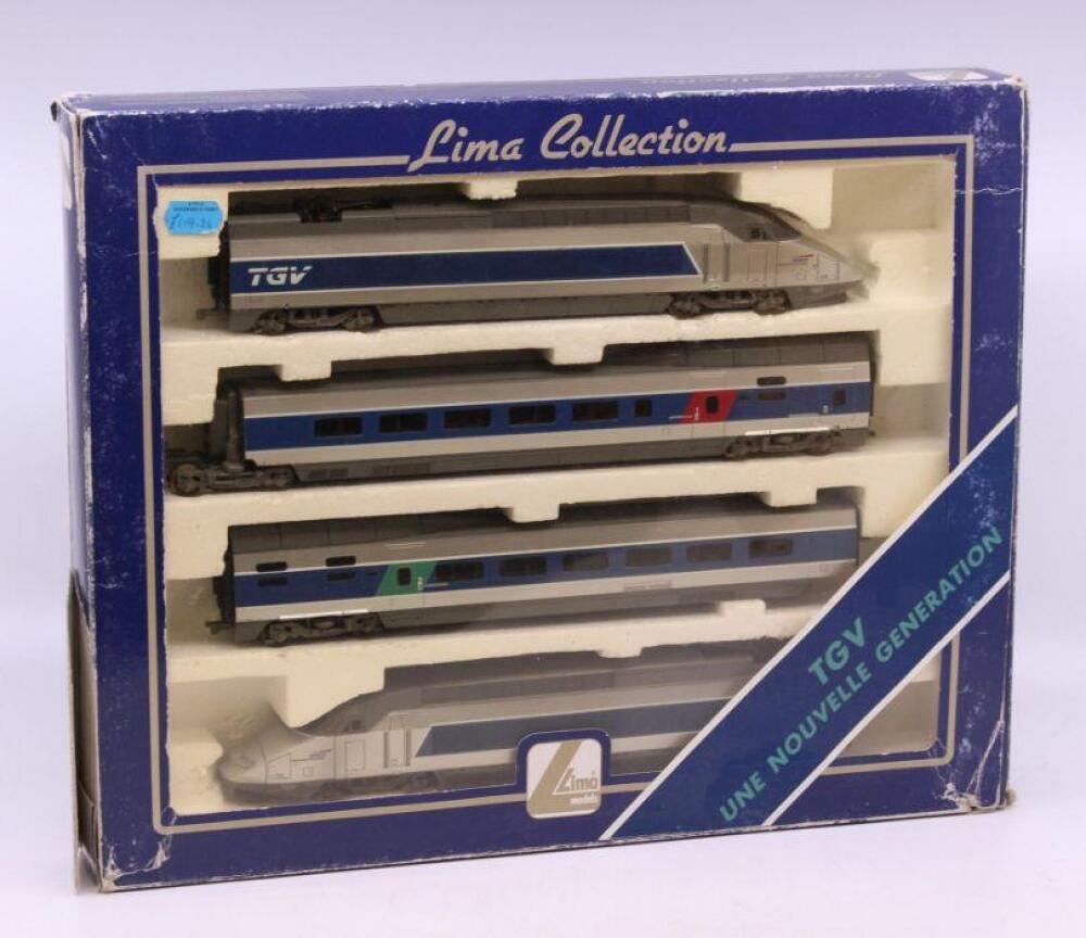 Lima 149771 HOゲージ TGV Reseau 516 4両セット Lima 149771 TGV Reseau Nord Europe Model Train Pack (HO Scale