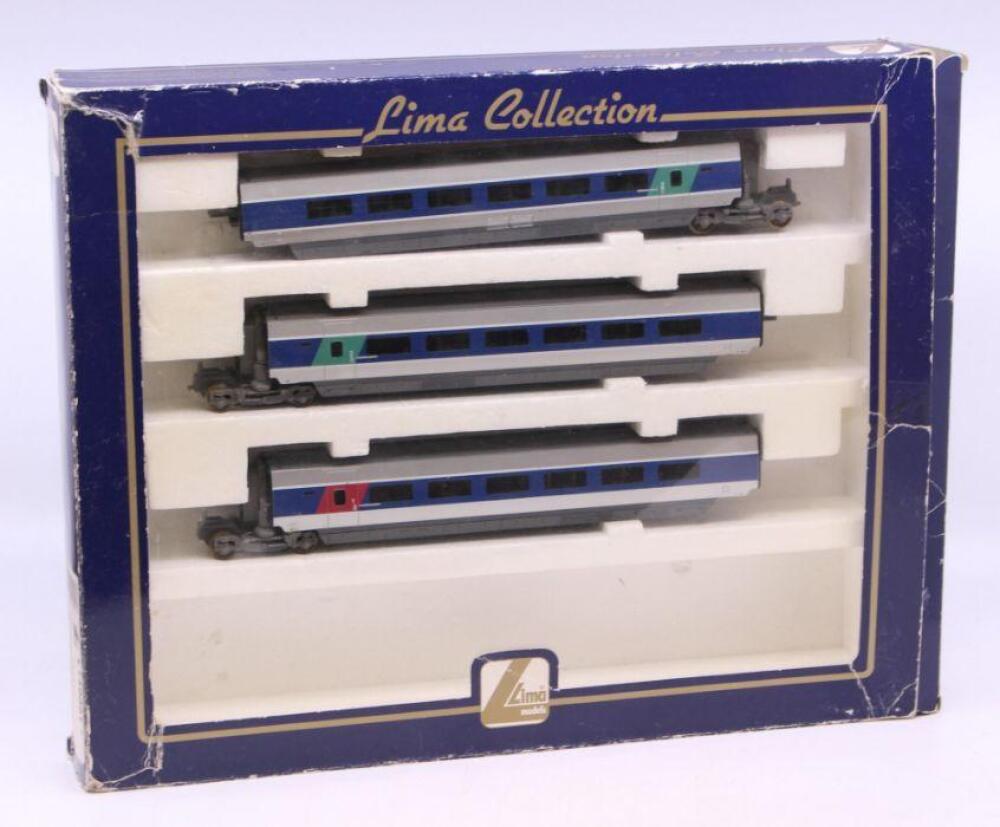Lima: A pair of boxed Lima OO Gauge sets to comprise: TGV Reseau