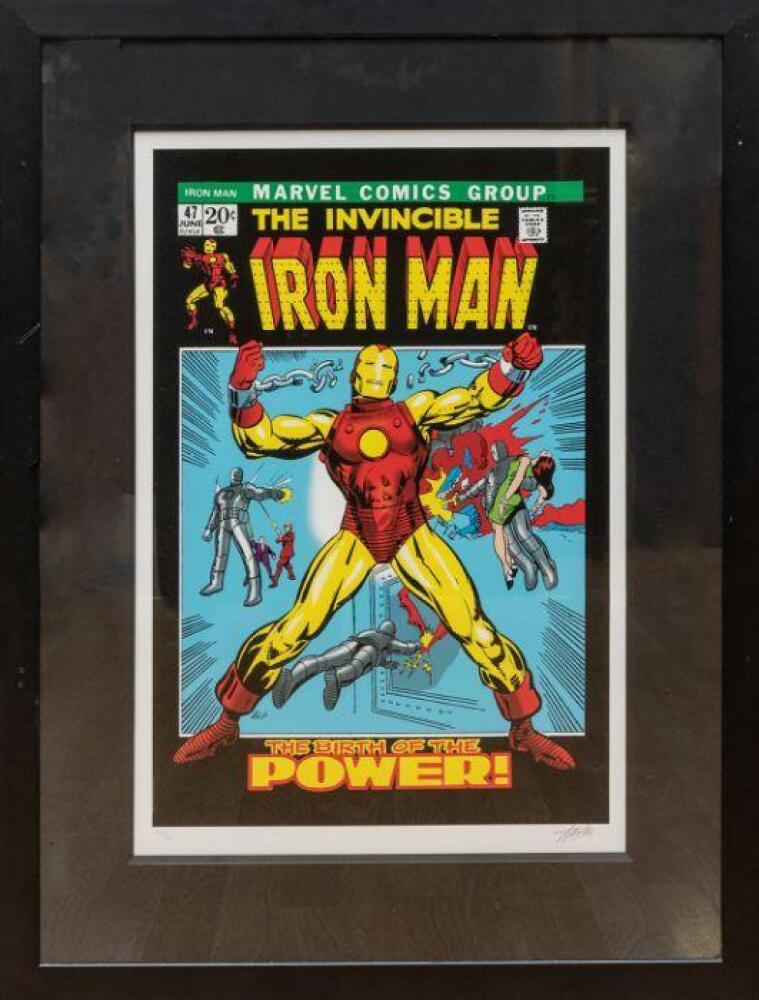 Marvel: A framed and glazed, limited edition, giclee on paper, 239