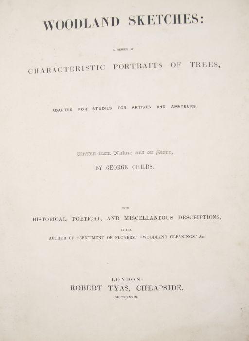 Childs, George. Woodland Sketches: A Series of Characteristic Portraits ...