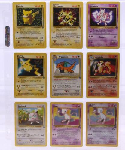 Pokemon: A complete Pokemon Black Star Promo set, comprising 54 cards. To  include the rare Pokemon