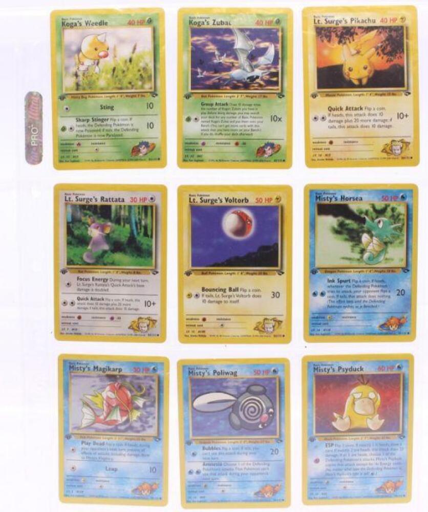 pokemon cards team rocket first edition 1st Edition Team Rocket Complete Set (83/82) 2000 [MP-DMG]|  TradingCardSets.Com main image 1