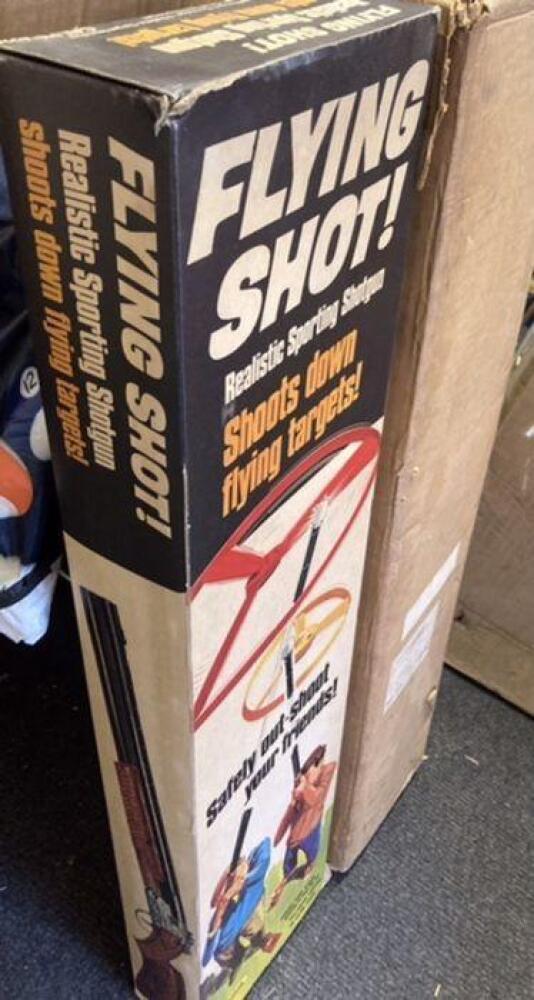 Triang: A boxed Triang Flying Shot shooting game. 1960’s Game ...