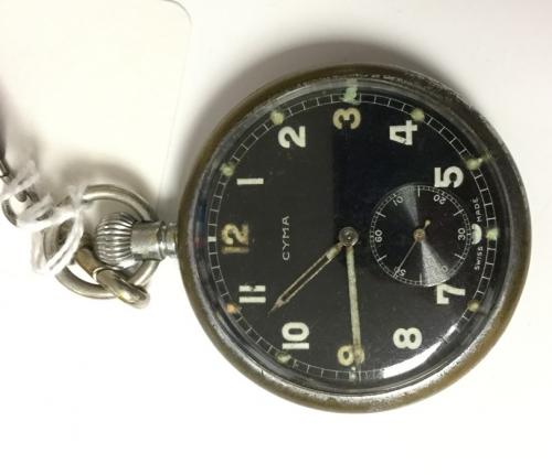 Cyma military 2025 pocket watch