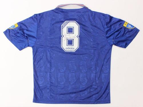 Rangers Third football shirt 1996 - 1997. Sponsored by McEwan's