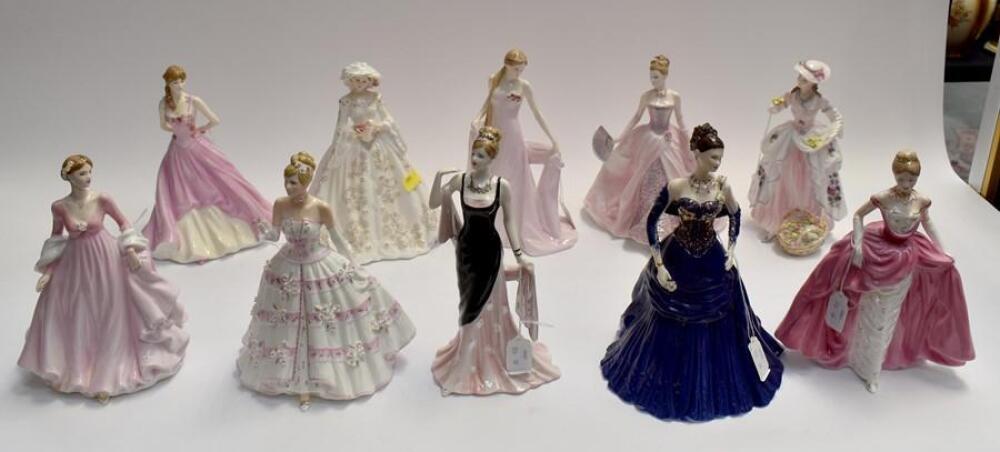 書 Coalport Figurines and Collectables Four Coalport 