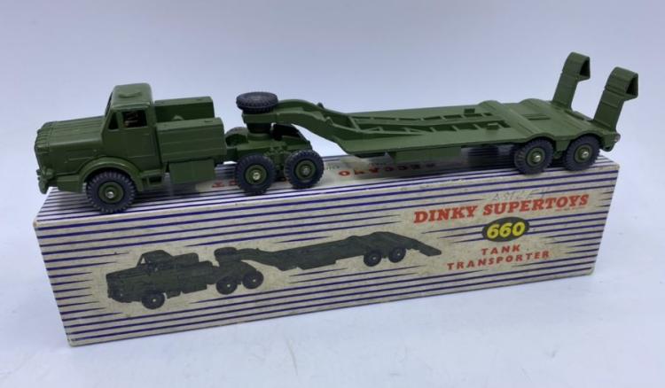 Dinky Toys 660 Tank Transporter - With original box (1)