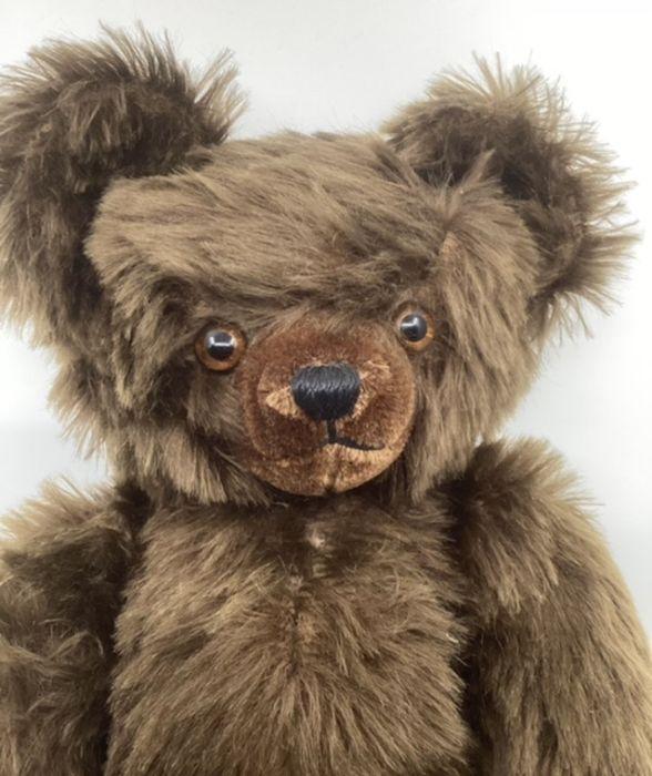 American Knickerbocker 1940s USA 20” Chocolate Brown deep pile fur