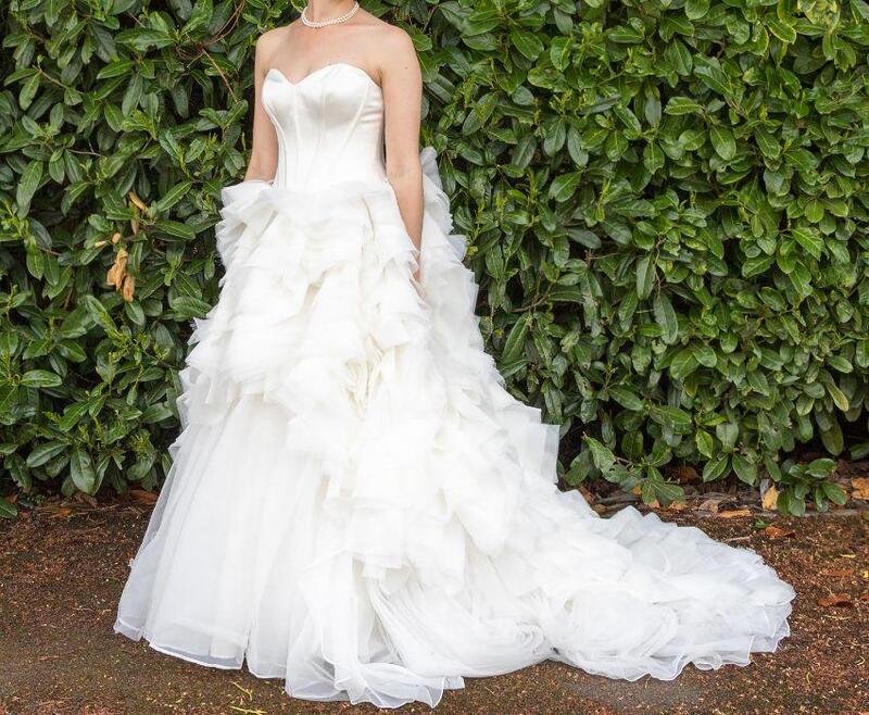 savannah labrant bridesmaid dresses White By Vera Wang Maxi Dress