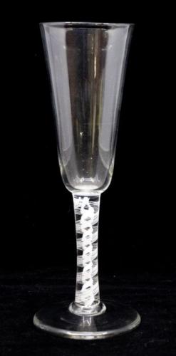 A Rare Hollow Stem English Wine Glass c1745 (item #1328838)