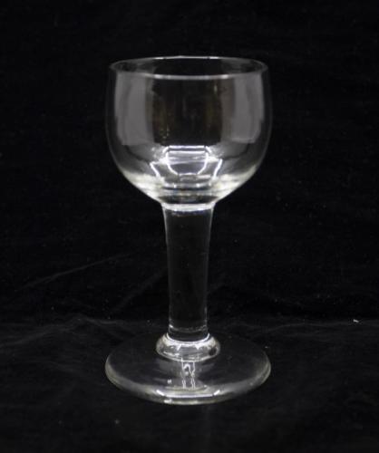 A Rare Hollow Stem English Wine Glass c1745 (item #1328838)