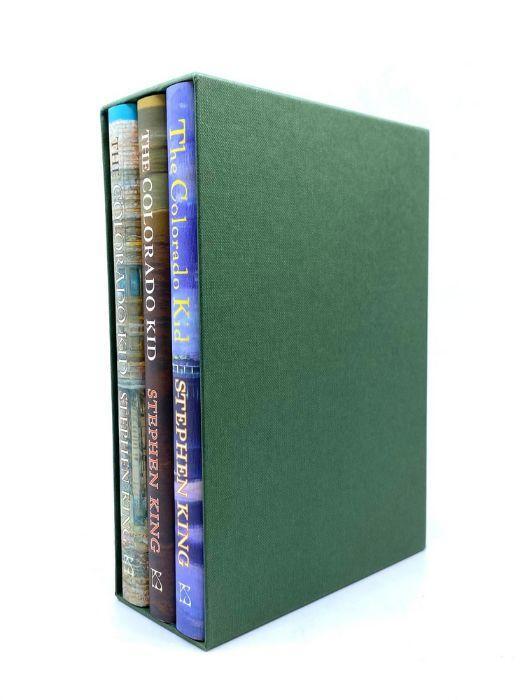 King, Stephen. The Colorado Kid, limited edition in three volumes