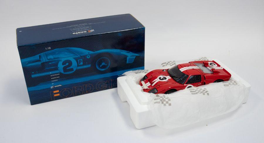 Exoto: A 1:18 Scale Model of a Racing Legends '67 Ford GT40 MKII