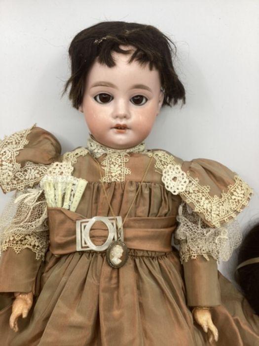 Antique Doll Armand Marseille Am 8 Dep 1894 Large 23” Bisque Head