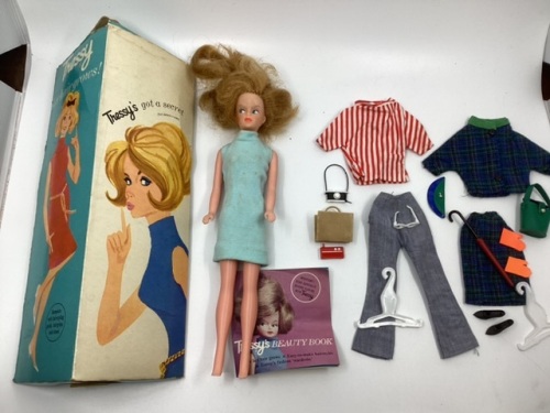 Rare Poupée Tressy Blonde Vintage - American Character - Mannequin Années 60