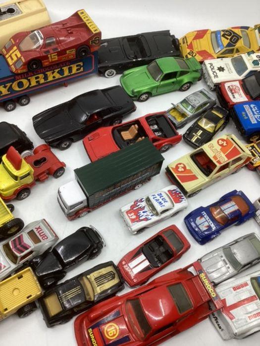 Vintage toy top cars 1960's - 1980's