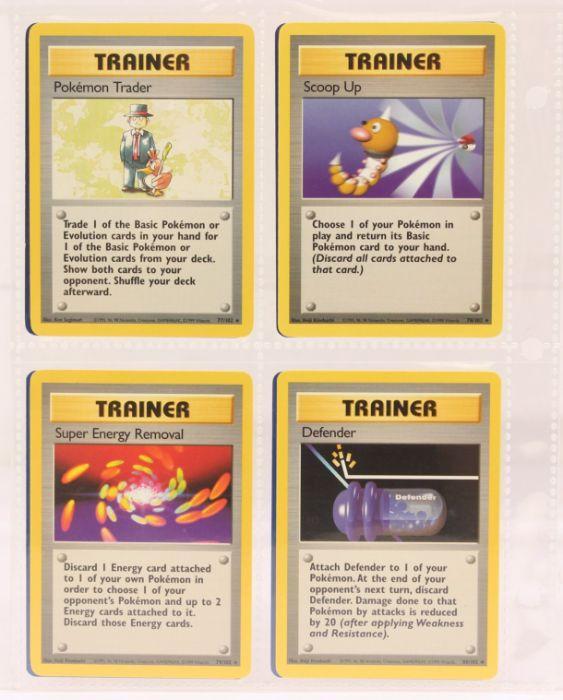Pokmon: A complete Pokmon Unlimited Base Set, comprising 102 cards. To include the 'standard' 1st Edition Pokmon: A complete Pokmon Unlimited Base Set, comprising 102 cards. To include the 'standard' 1st Edition