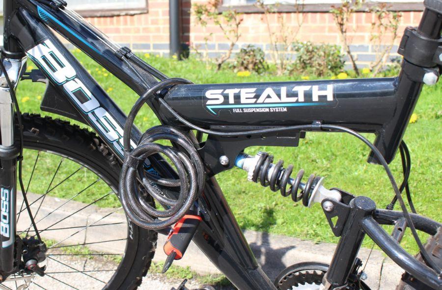 Boss stealth dual discount suspension mountain bike