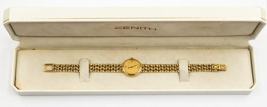 Zenith 9ct sale gold ladies watch