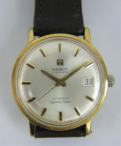 Tissot visodate hotsell seastar seven gold