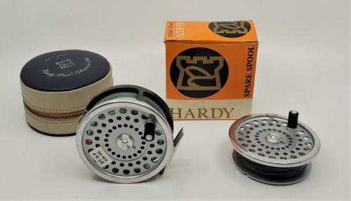 Hardy Marquis Salmon 1 w/ spare spool