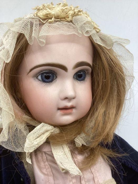 Reproduction Poupée Jumeau Double Face 28 Cm – Tête Biscuit, Corps Composition (France)