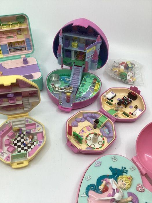 Vintage 1990s Bluebird Polly Pocket doll toy sets; pocket collectible ...