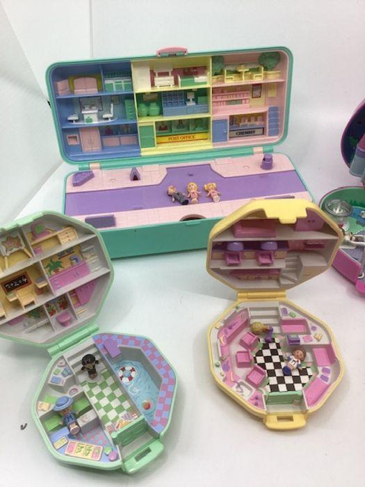 Vintage 1990s Bluebird Polly Pocket doll toy sets; pocket collectible ...