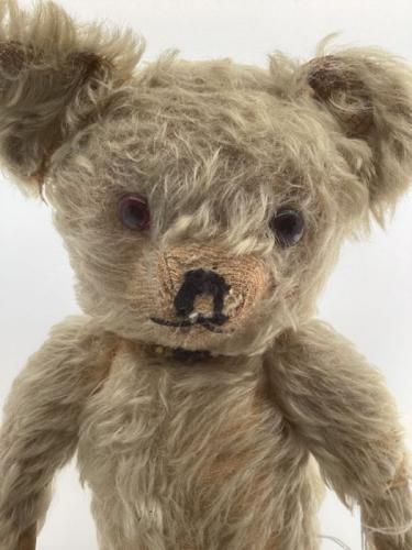 Steiff Smallest Midcentury Caramel Original Teddy Bear With ID