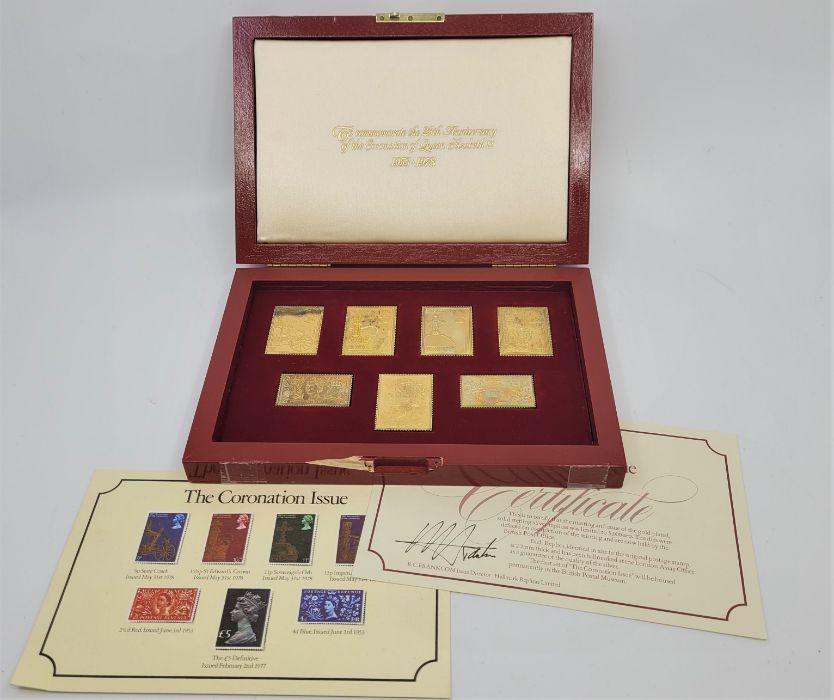 The Royal Standards, The Danbury Mint, a silver proof three ingot